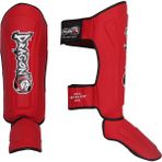 Dragondo 40721-P Muay Thai Kick Boks Kaval Koruyucu Seti - Kırmızı - L - XL