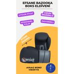 Dragondo EFSANE Bazooka Boks Eldiveni Boks Kick boks Muay Thai, 10 oz, FİSBAZOKA04, Siyah