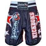 DragonDo KB240 Kick Boks Şortu Dijital Baskılı Kick Boxing Antrenman Şortu - Siyah
