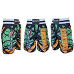 Dragondo Kb245 Kick Boks Şortu Kick Boxing Antrenman Şortu Dijital Baskılı Desenli Şort