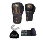 Dragondo Lecy Boks Eldiveni Kickboks Muaythai Müsabaka Antreman Dragon Boks Eldiveni 3'Li Set