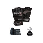 Dragondo MMA ELITE DERİ ELDİVEN BANDAJ DİŞLİK SET GLOVES GIFTOOM