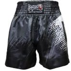 Dragondo MT3011 Muaythai Şortu Kick Boks Şortu Dijital Baskılı Şort - Siyah