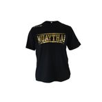Dragondo Tx8522 Muaythai Tişört Gold Baskılı Muay Thai Tişört