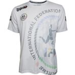 Dragondo TX8591 Ifma Muaythai Tişört Ifma Dijital Basklı Muay Thai Tişört - Beyaz