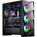 Dragos Air 4X ARGB USB 3.0 Type C PSU Yok ATX Mid Tower Siyah Gaming Bilgisayar Kasası