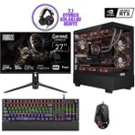 Dragos DRX7315 Ryzen 7 7800X3D 32GB RAM 1TB SSD 8GB RTX 4060 FreeDOS 27 inç Monitör Oyun Bilgisayarı