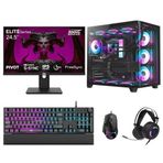 Dragos DRX7639 Ryzen 7 5700X 32GB RAM 1TB SSD 8GB RTX 5060 FreeDOS 24.5 inç Monitör Oyun Bilgisayarı