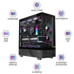 Dragos DRx7928 Ryzen 5 7500F 16GB DDR5 512GB M2 NVMe SSD Gigabyte Windforce 8GB RTX5060 Oem Paket