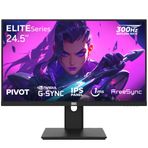 Dragos ELITESeries E245FHD300 300Hz 1ms Pivot IPS Oyuncu Monitörü