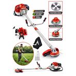 Dragro 20 Hp Yan Tipi Benzinli Motorlu Ot Çalı Tırpanı Çim Biçme Makinesi Canavar Başlık