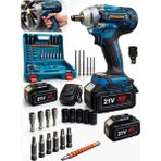 Dragro 21v Brushless Çift Bataryalı Somun Sökme Sıkma Makinesi Parça Full Setli