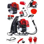 Dragro Alman 20 Hp Kırmızı Yan Tipi Benzinli Motorlu Tırpan