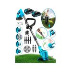 Dragro Alman DRG-3800 Eco Pro 2 Akülü 3800 VF 20 AH Ot Çim Çalı Diken Biçme Tırpanı Teleskopik Uzatmalı