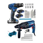 Dragro EKO 2 Li Set 4200 W Kırıcı Delici Hilti 58 V Setli Şarjlı Matkap