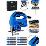 Dragro Germany Technology 4000 Watt Lazerli Profesyonel Devir Ayarlı Dekupaj Testere Çantalı 10 Uçlu