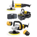 Dragro Ssarıı Dragro-4200-W-Sarı-Polisaj 4200 Watt Bakır Sargili 6 Kademe Devir Ayarlı Polisaj Zımpara Makinası