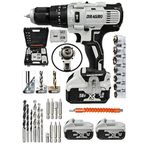 Dragro XR58 58V 5Ah Gri Darbeli Akülü Vidalama Makinesi
