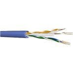 Draka Cat6 Kablo/ Iki Ucuna Jak Takılır/ Mavi Renk - 1 Metre