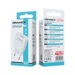 Dramex D21BE USB Giriş Ekonomik Şarj Başlığı 2.1A