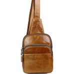 Dran Deri Omuz Çapraz Çanta - Taba - En( 20 cm) Boy (26cm) Sufle (6cm)