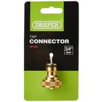 DRAPER Tools 3/4 inç Expert Pirinç BSP Aksesuar Bağlantısı, GWB1A/H