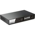 DRAYTEK VIGORSWITCH P1100 8+2 PORT POE WEBSMART GIGABIT SWITCH