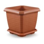 DRC Örgü Desenli Hisar Saksı Kiremit 37 cm 25,5 lt