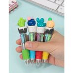 Dream Butik 4'lü Mini Kaktüs Çoklu Tükenmez Kalem