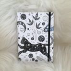 Dream Butik Kedi Desenli Lastikli Defter