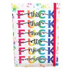 Dream Butik Yazılı Lastikli Defter