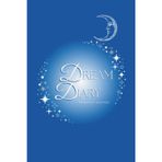 Dream Diary: Nightly Notes | 100 Writing Prompts & Dream Decoder BONUS at WildCutt.com | Lined, decorated diary pages featuring moon, clouds, and ... | Glossy cover | College Ruled | 6 x 9 in.