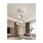 DREAM MODE Su Zambağı Taş Dokulu Modern İskandinav Tarz 3lü Sarkıt Oturma Odası - Salon Avize