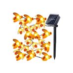 Dream Plus 30 Arı Led 4 Metre Solar Aydınlatma Gün IşığI Bahçe Balkon Ağaç Saksı Dekoratif Aydınlatma