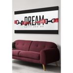 Dream Yazılı Kanvas-canvas Tablo, 120 x 65