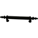 Dreamax (5 Adet) Ata 128 mm Siyah Çekmece Dolap Mobilya Kulpları
