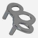 Dreamax Dz298 32 mm Metal Kulp Krom