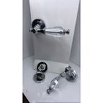 Dreamax Topkapı Kristal Krom Rozetli Wc Kapı Kolu
