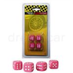 Dreamcar 8010109 Pembe Zar 4'lü Sibop Kapağı Seti
