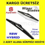 Dreamcar Rbw 91128 70 cm 8 Aparatlı Muz Silecek