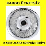 Dreamcar Spoke 16 Telli Krom Jant Kapağı