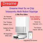 Dreame L10s Ultra Gen 2 Çöp Istasyonlu Akıllı Robot Süpürge + Xiaomi Akıllı Saat Hediye