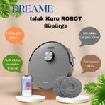 Dreame Pro Robot Süpürge Siyah