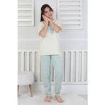 Dreamer Kalp Baskılı Kız Çocuk Pijama Takımı