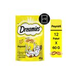 Dreamies 12x60 gr Cheese Peynirli Kedi Ödül Maması