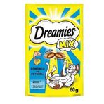 Dreamies 2x60 gr Mix İç Dolgulu Somonlu ve Peynirli Kedi Ödülü