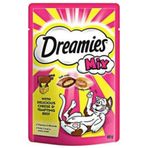Dreamies 60 gr Mix İç Dolgulu Sığır Etli ve Peynirli Kedi Ödül Bisküvisi