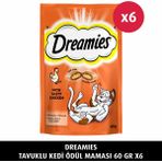 Dreamies Dreamies Tavuklu 60 gr 6x