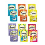 Dreamies Kedi Ödül Mama Seti 60 gr x 12 Adet (Sığır ve Peynir, Somon ve Peynir, Tavuk, Ördek, Somon, Peynir)