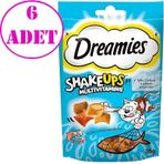 Dreamies Kedi Ödülü Shake Ups Seafood 55 Gr 6 AD